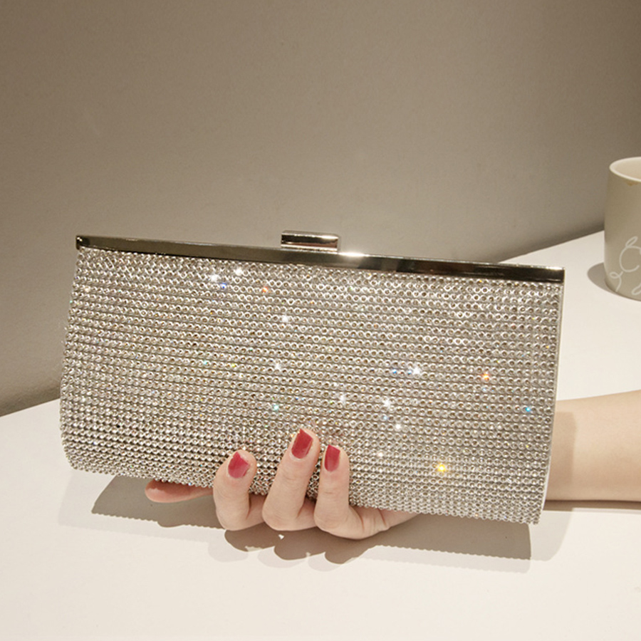 Women'S Accessories Purse - Chain Women Evening Bag Clip Shell