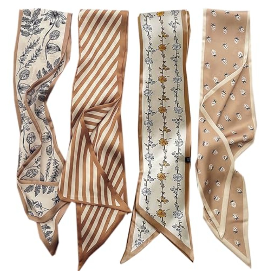 Women'S Accessories Purse - WENLOOY 4 Pack Purse Scarf Bags