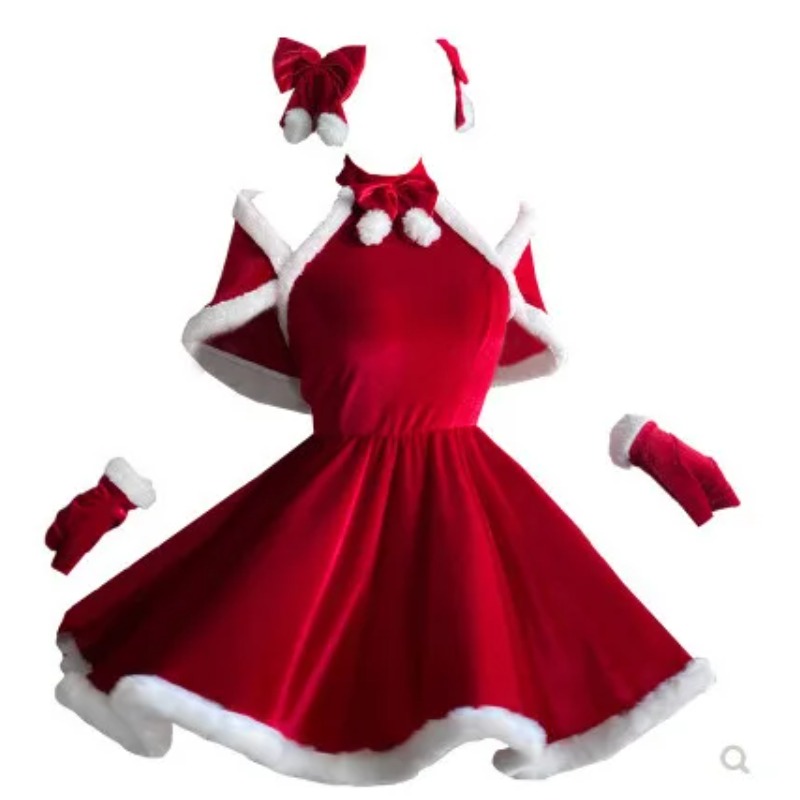 Women Accessories Kit - Christmas Cosplay Costume Dress Accessories Suit