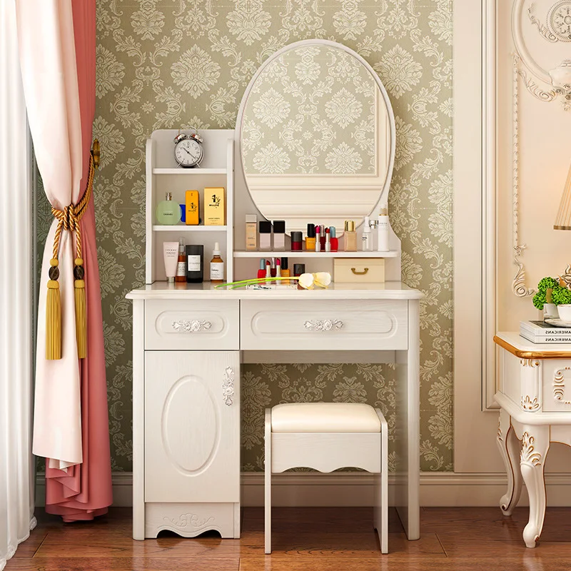 European Simple Dressing Table - Women Accessories Drawer 评论和价格