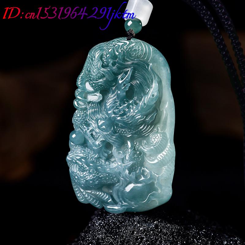 Natural Burmese Jadeite Dragon - Women'S Accessories 评论和价格