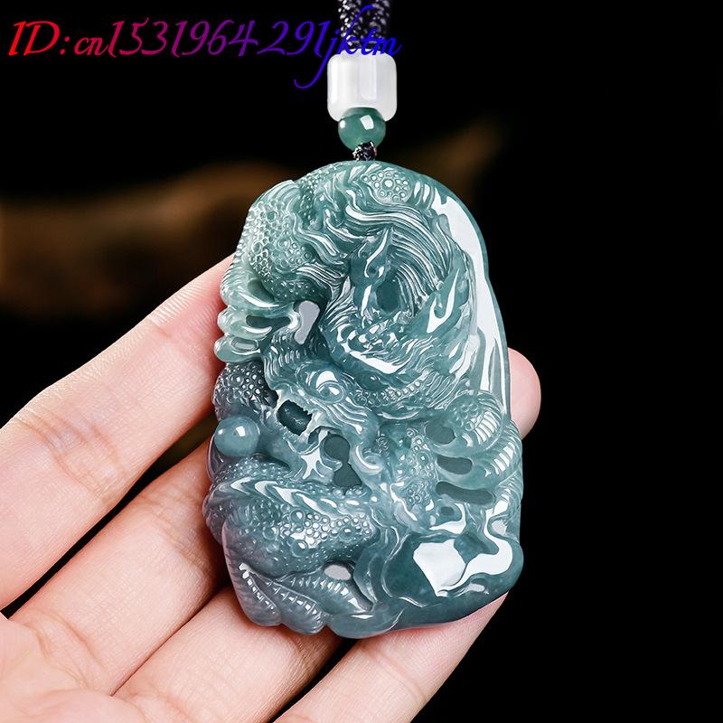 Natural Burmese Jadeite Dragon - Women'S Accessories 评论和价格