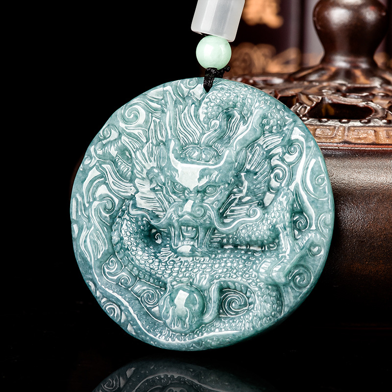 Burmese Jadeite Dragon Pendant - Women'S Accessories 评论和价格