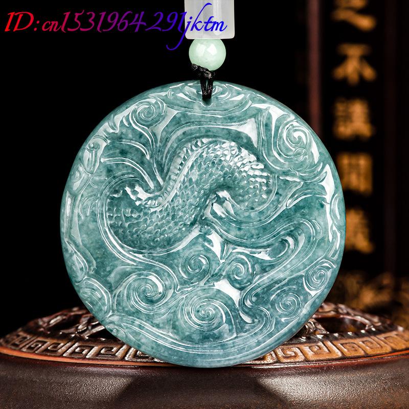 Burmese Jadeite Dragon Pendant - Women'S Accessories 评论和价格