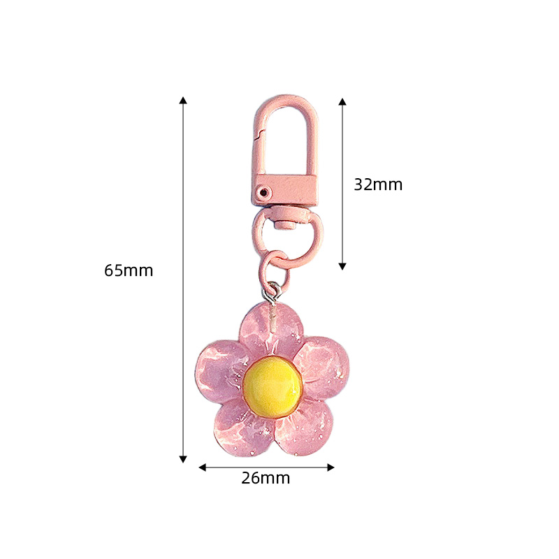 Cute Flower Keychains for Wome - Women'S Accessories Purse 评论和价格