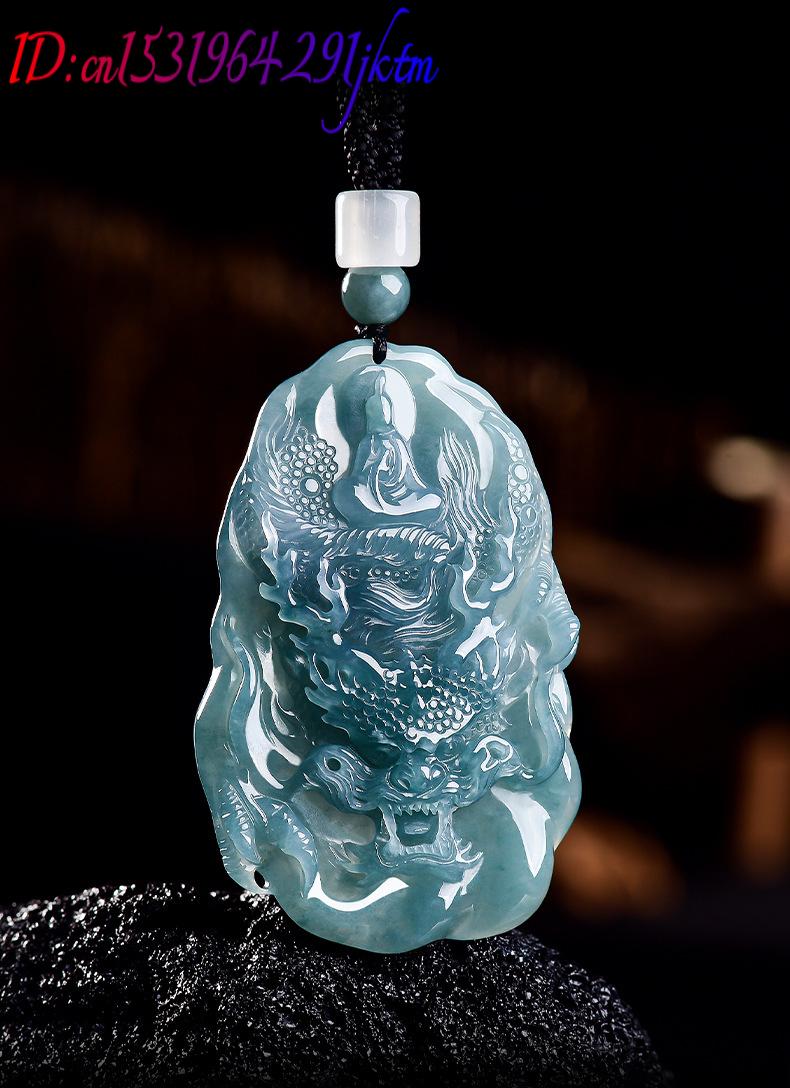 Natural Burmese Jadeite Dragon - Women'S Accessories 评论和价格