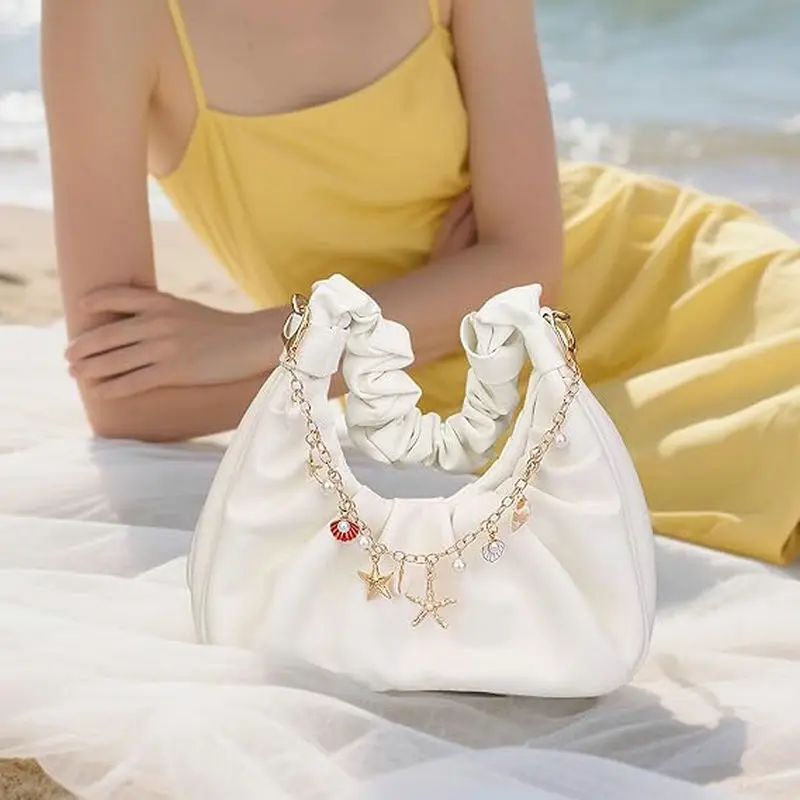 Bag Charms for Handbags Golden - Women'S Accessories Purse 评论和价格