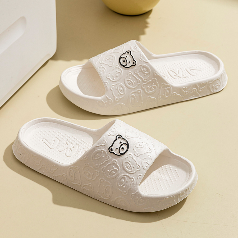 Printting Cute Bear Women Slip - Women'S Shoes And Accessories 评论和价格