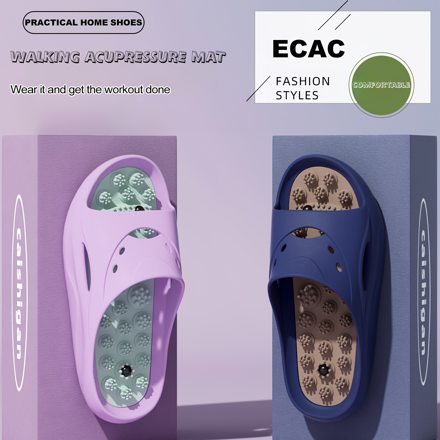 Women Men EVA Massage Slippers - Women'S Shoes And Accessories 评论和价格