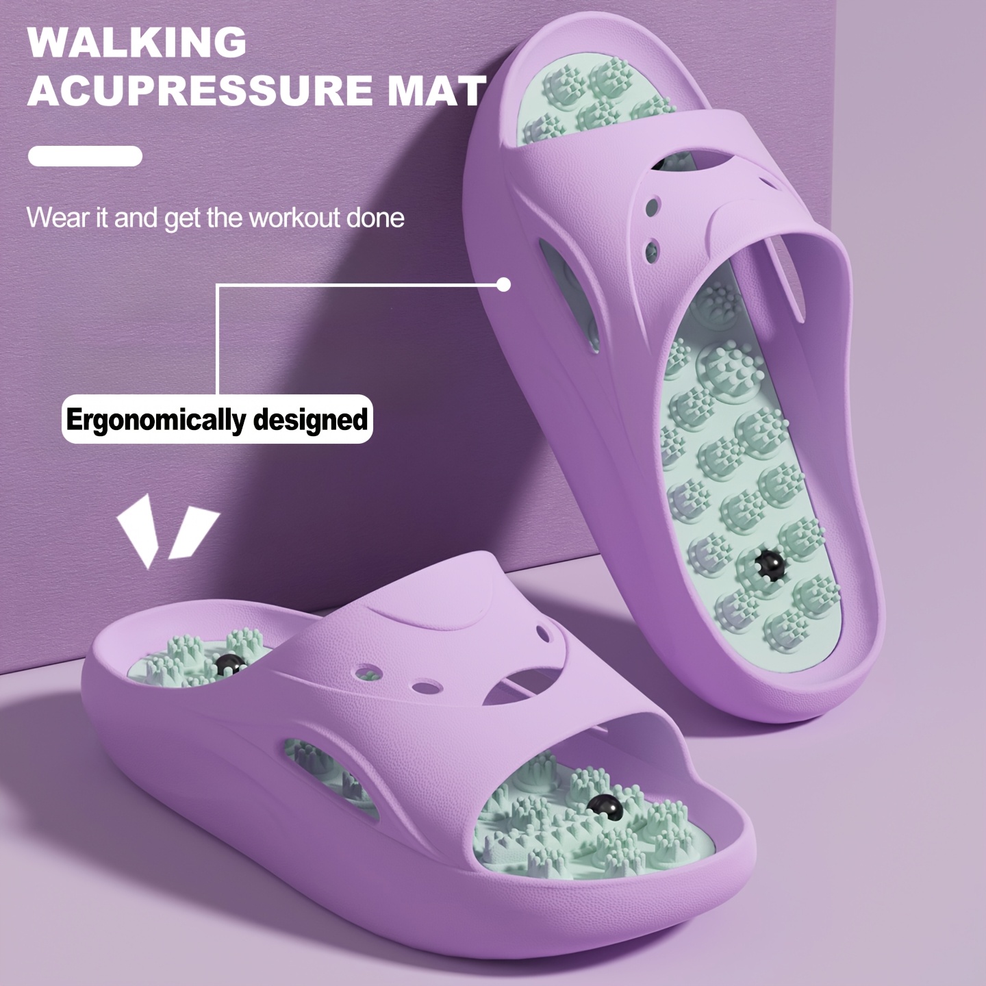 Women Men EVA Massage Slippers - Women'S Shoes And Accessories 评论和价格