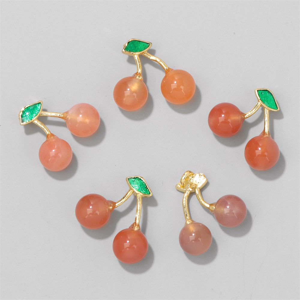 Sweet Pink Agate Stone Charms  - Women'S Accessories Purse 评论和价格