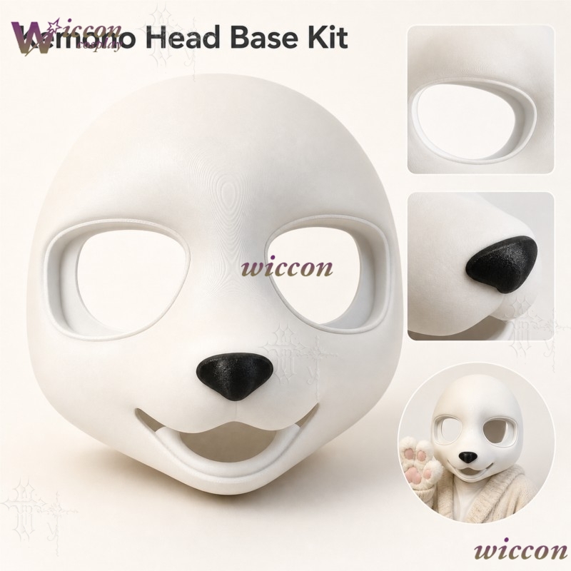 Kemono Head Base Kit Fursuit D - Women Accessories Kit 评论和价格