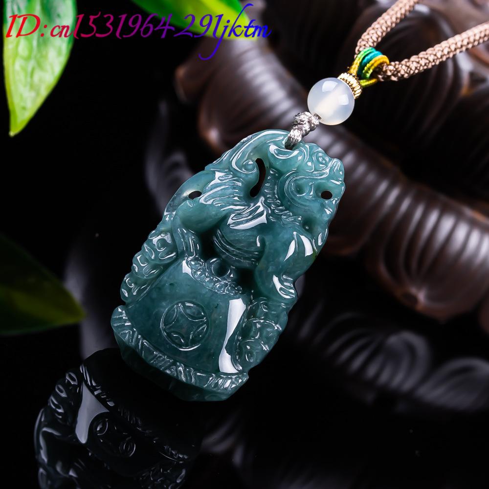 Burmese Jadeite Pixiu Pendant  - Women'S Accessories 评论和价格