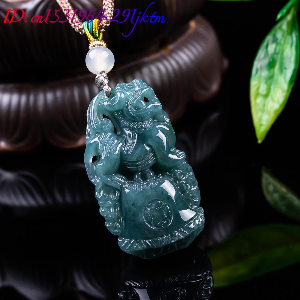 Burmese Jadeite Pixiu Pendant  - Women'S Accessories 评论和价格