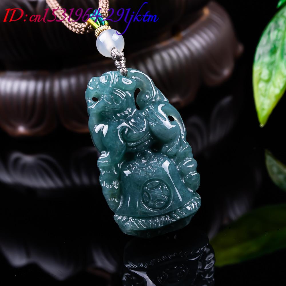 Burmese Jadeite Pixiu Pendant  - Women'S Accessories 评论和价格