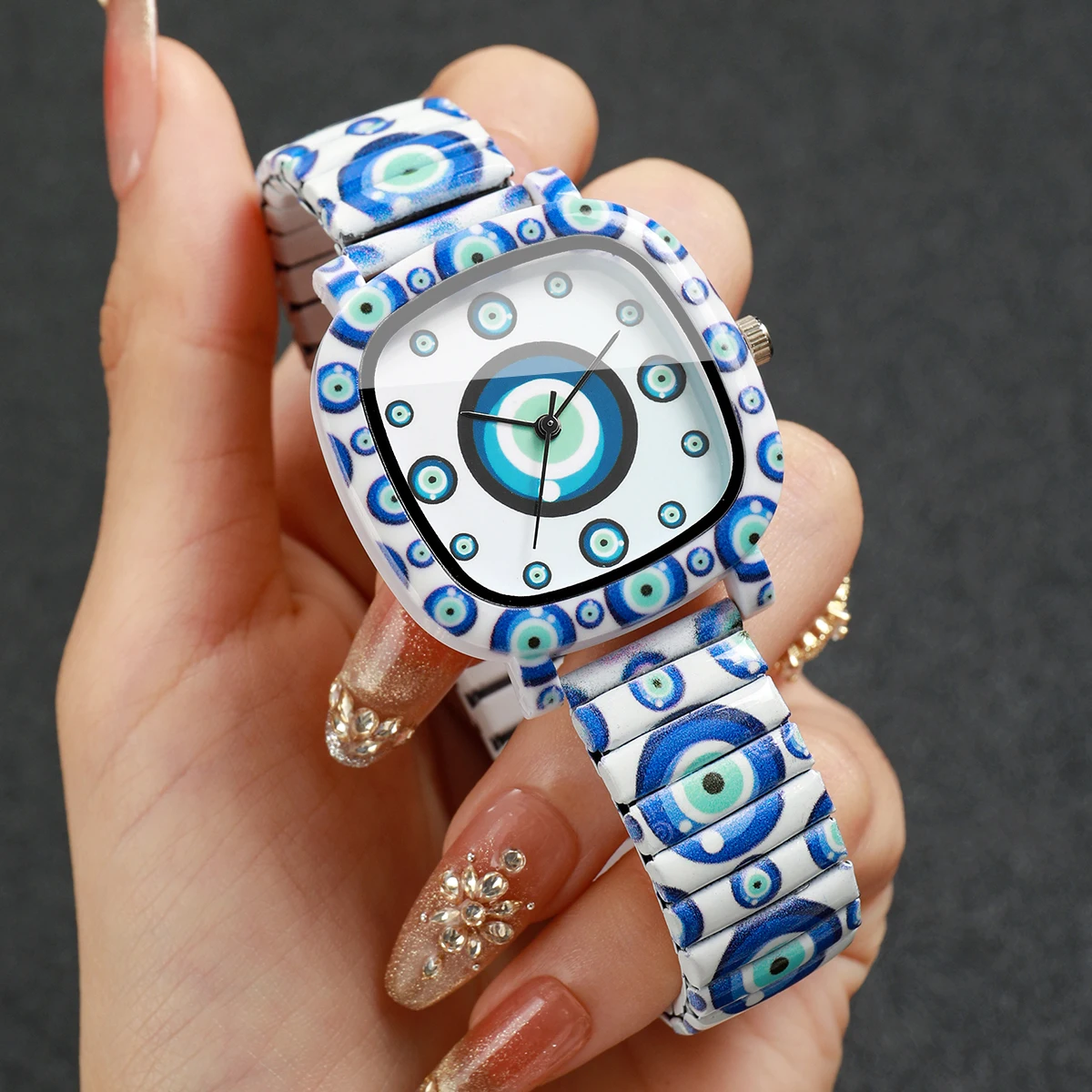 Fashion Blue Evil Eye Women Wa - Evil Eye Bracelet 评论和价格