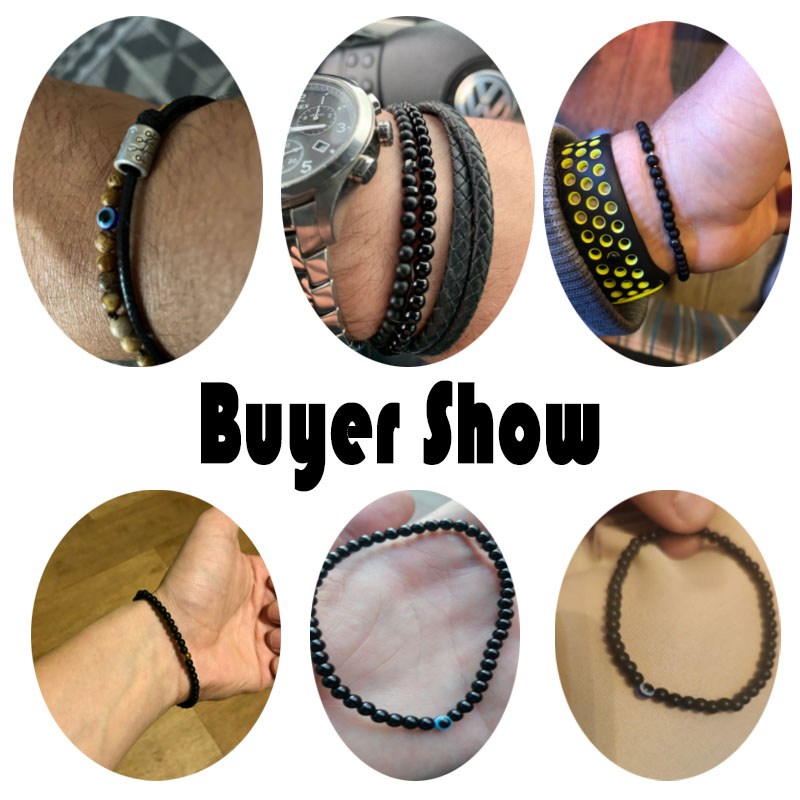 Minimalist Motorbike Bracelet  - Evil Eye Bracelet 评论和价格