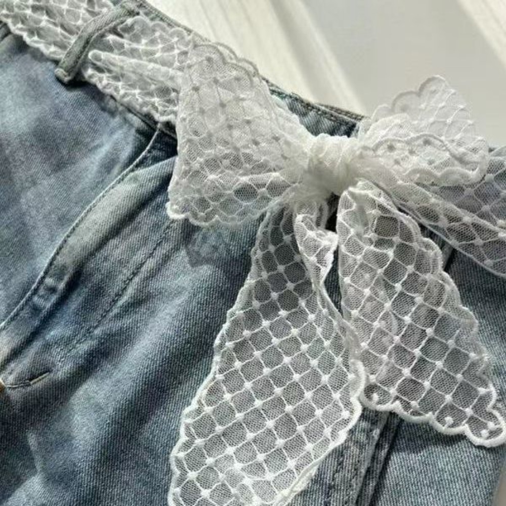 Sweet White Lace Belt for Wome - Women'S Accessories 评论和价格