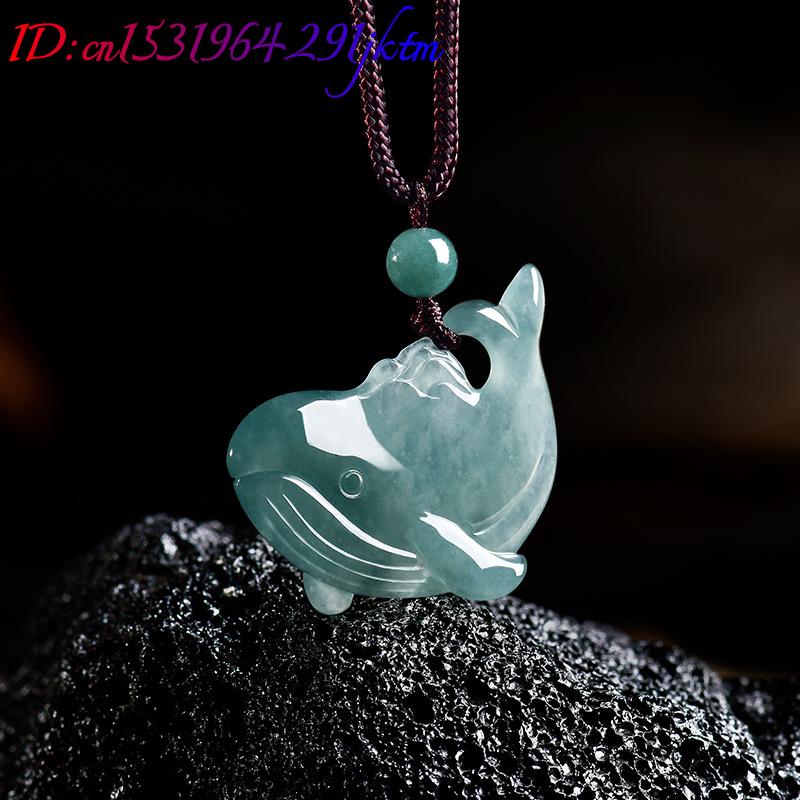 Natural Burmese Jadeite Whale  - Women'S Accessories 评论和价格
