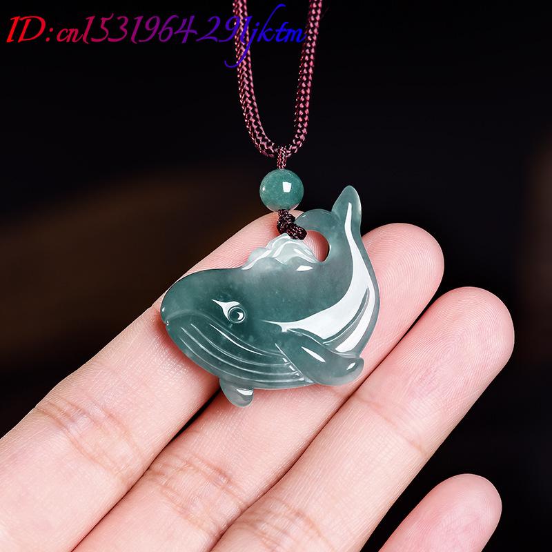 Natural Burmese Jadeite Whale  - Women'S Accessories 评论和价格