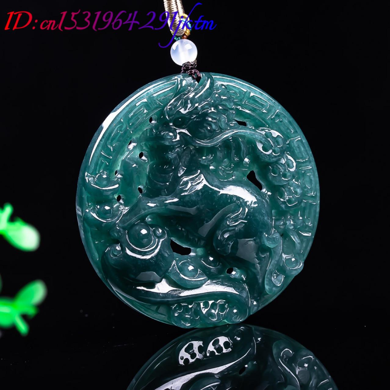 Burmese Jadeite Dragon Pendant - Women'S Accessories 评论和价格
