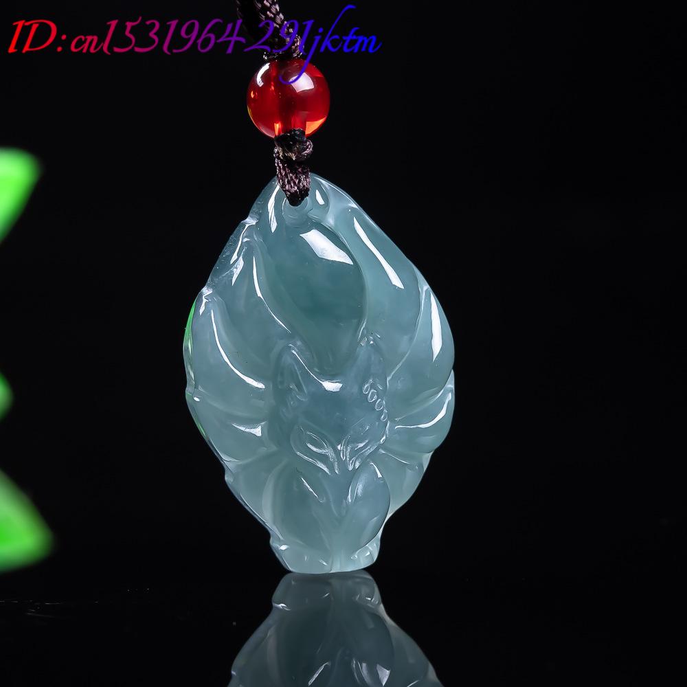 Natural Burmese Jadeite Fox Pe - Women'S Accessories 评论和价格