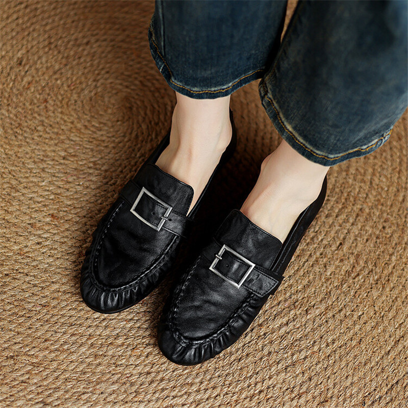 New Autumn Genuine Leather Wom - Women'S Shoes And Accessories 评论和价格
