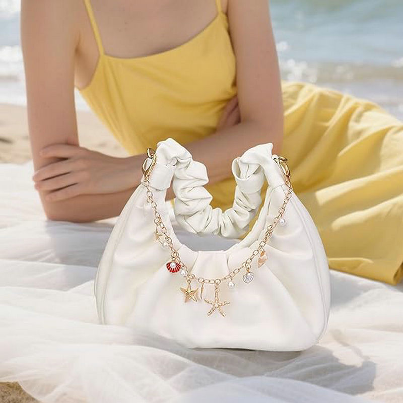 Bag Charms for Handbags Golden - Women'S Accessories Purse 评论和价格