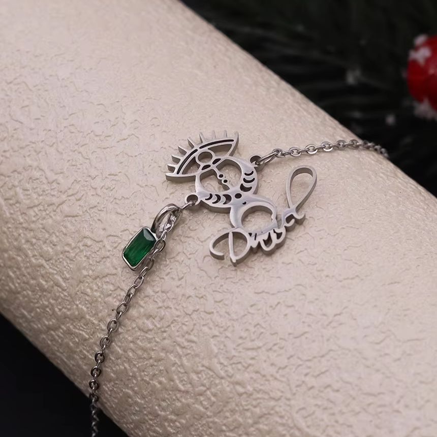 Todorova Custom Name Evil Eye  - Evil Eye Bracelet 评论和价格