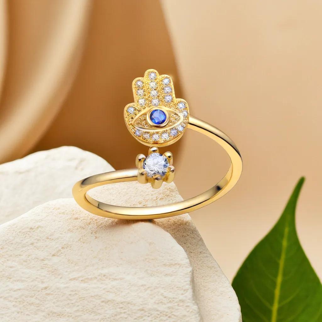 YILUOCD Hamsa Hand Adjustable  - Evil Eye Bracelet 评论和价格