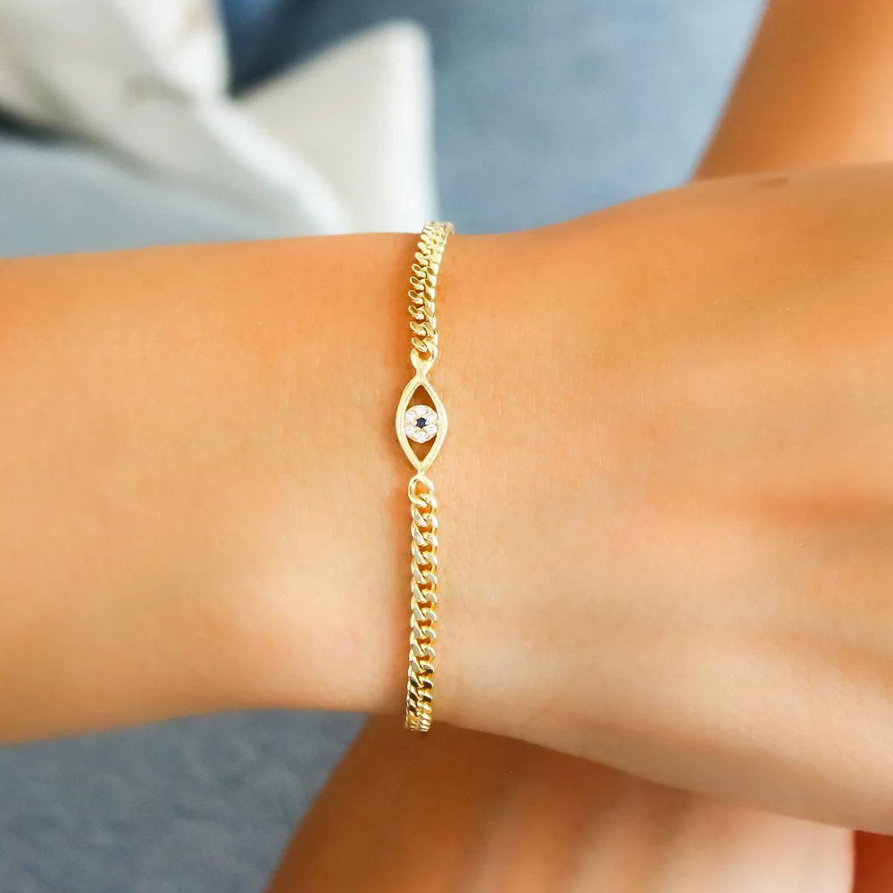 Stonefans Simple Evil Eye Brac - Evil Eye Bracelet 评论和价格