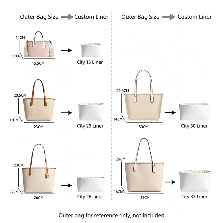 Bag Organizer Insert For city1 - Women'S Accessories 评论和价格