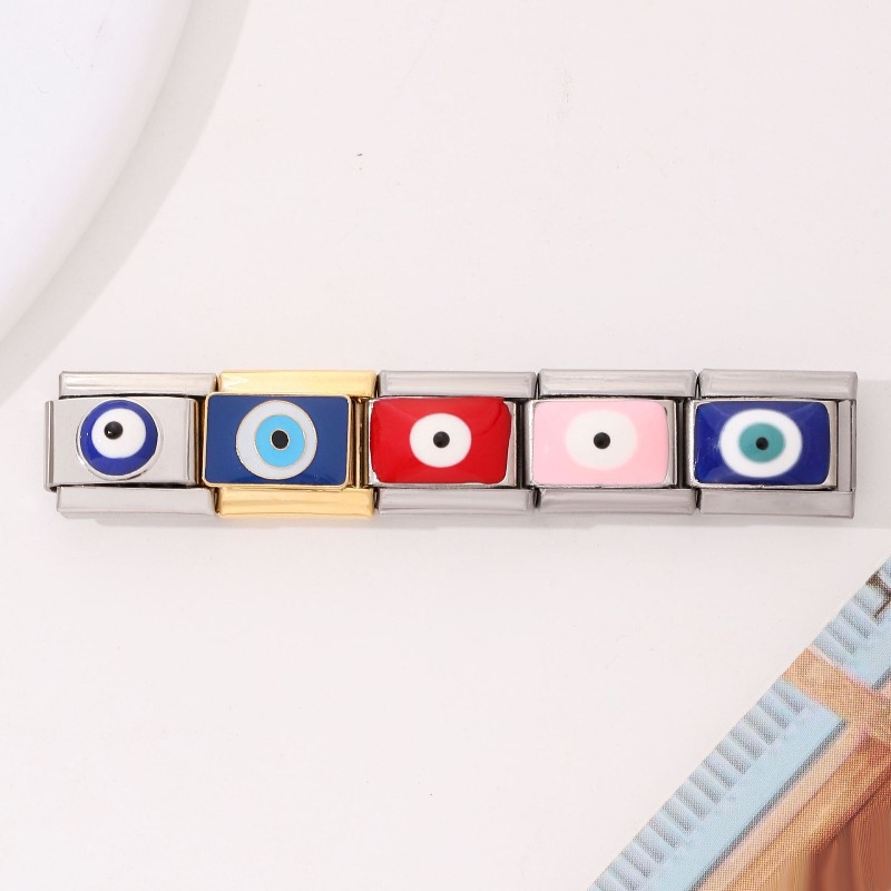 DIY Evil Eye‌ Stainless Steel  - Evil Eye Bracelet 评论和价格