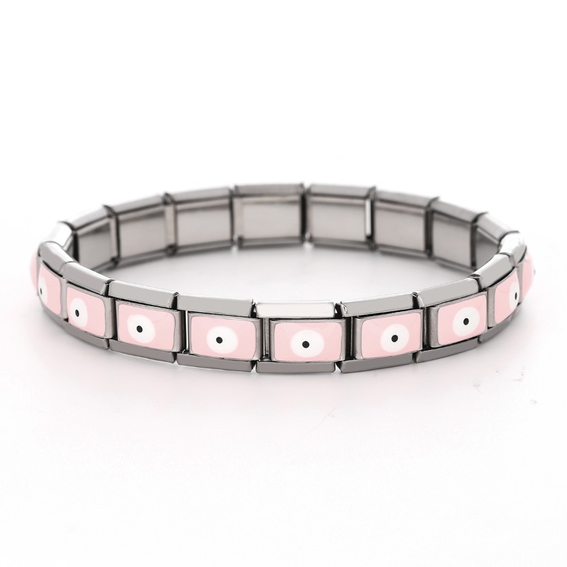 DIY Evil Eye‌ Stainless Steel  - Evil Eye Bracelet 评论和价格
