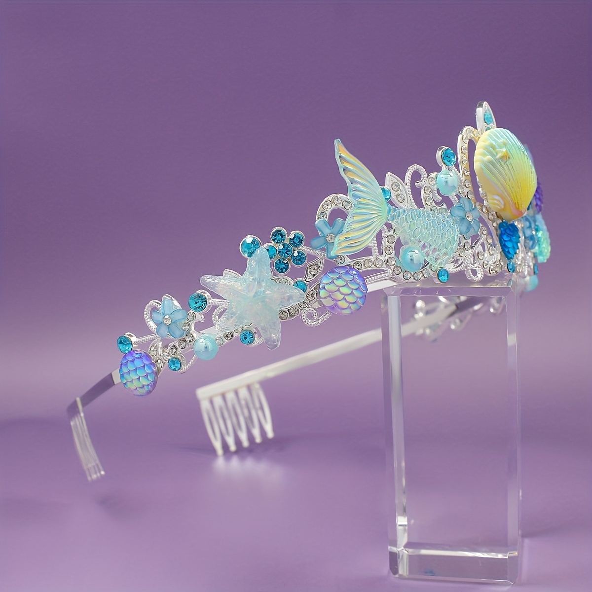 2025 New Mermaid Hair Comb Cro - Women Accessories For Gift 评论和价格